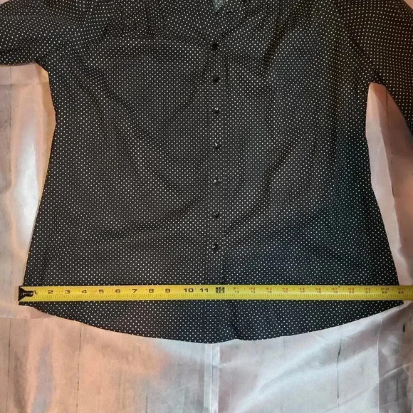 A.N.A  | Small Polka Dot Black and White Blouse - Picture 13 of 13